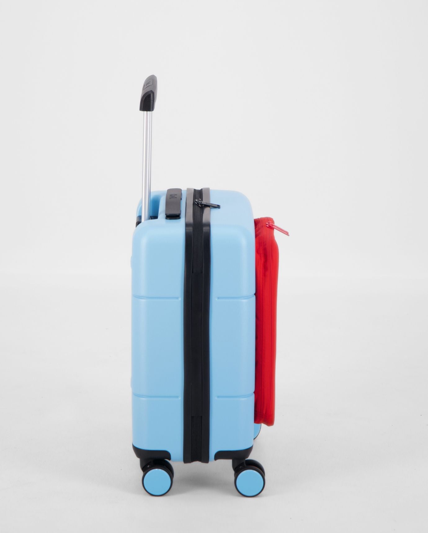 Kids Carry-On Adventure in Light Blue/Red