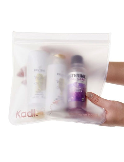 Separate TSA approved bag