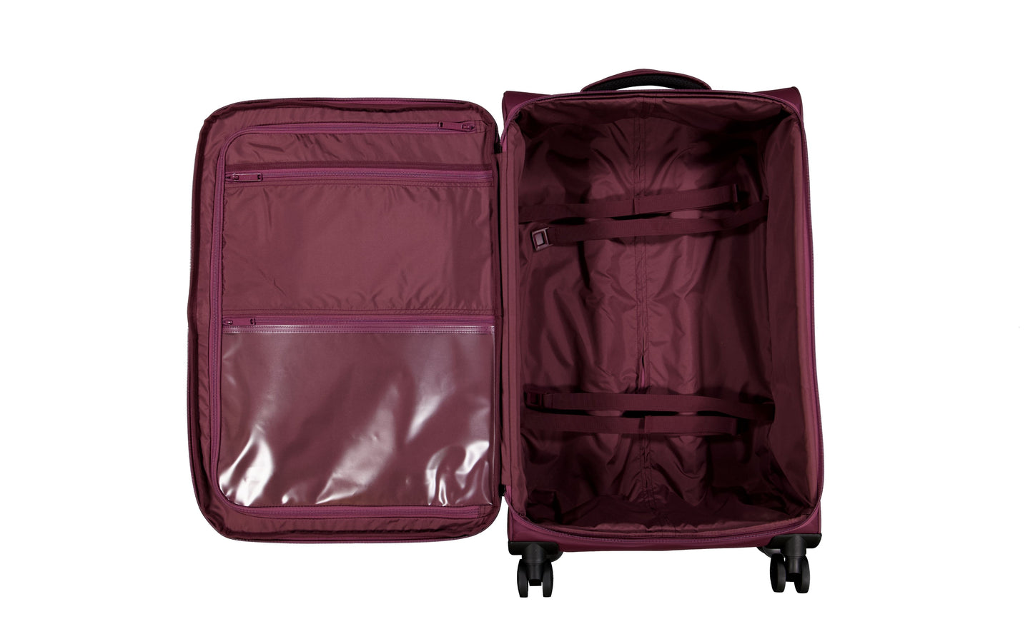 Cloud Check-In Medium in Plum