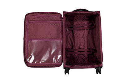 Cloud Check-In Medium in Plum