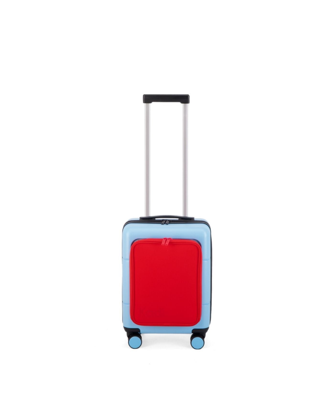 Kids Carry-On Adventure in Light Blue/Red