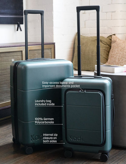 Carry-On Business in Forest Green