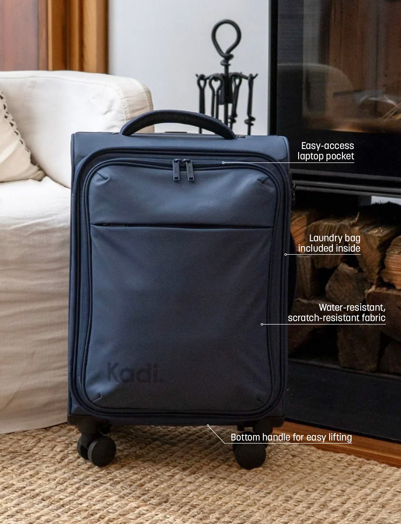 Cloud Carry-On in Steel Blue