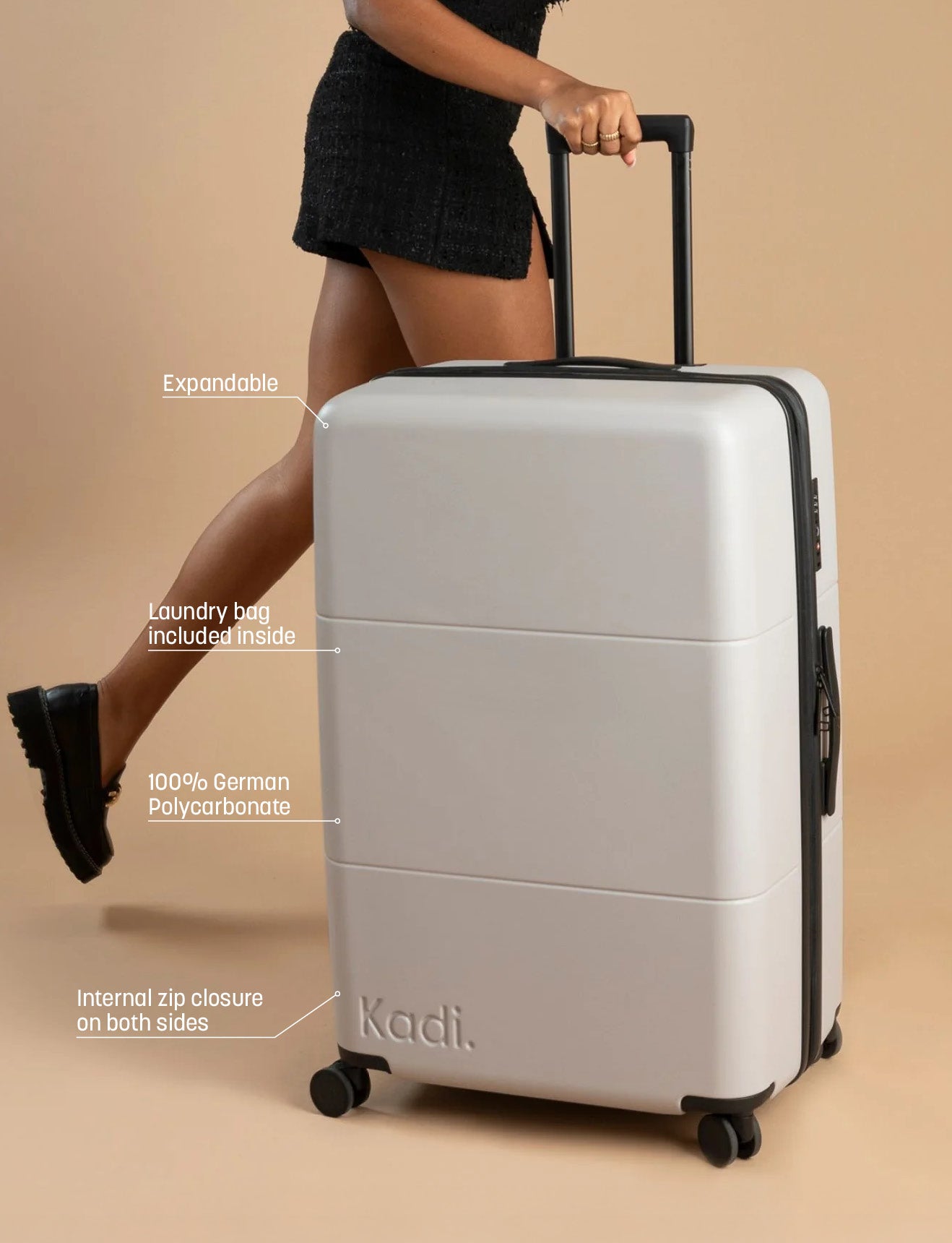 Check-In Large in Pebble