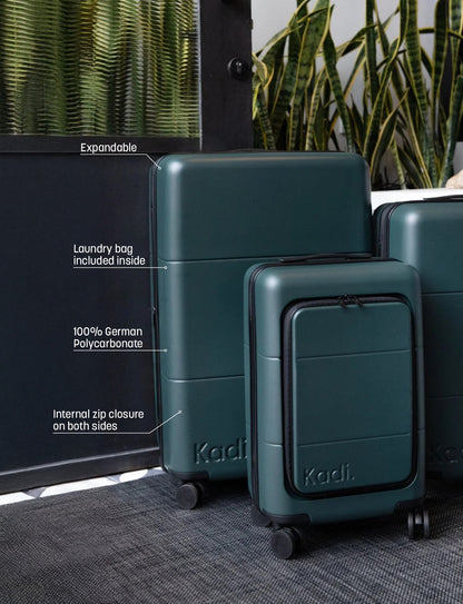 Check-In Large in Forest Green