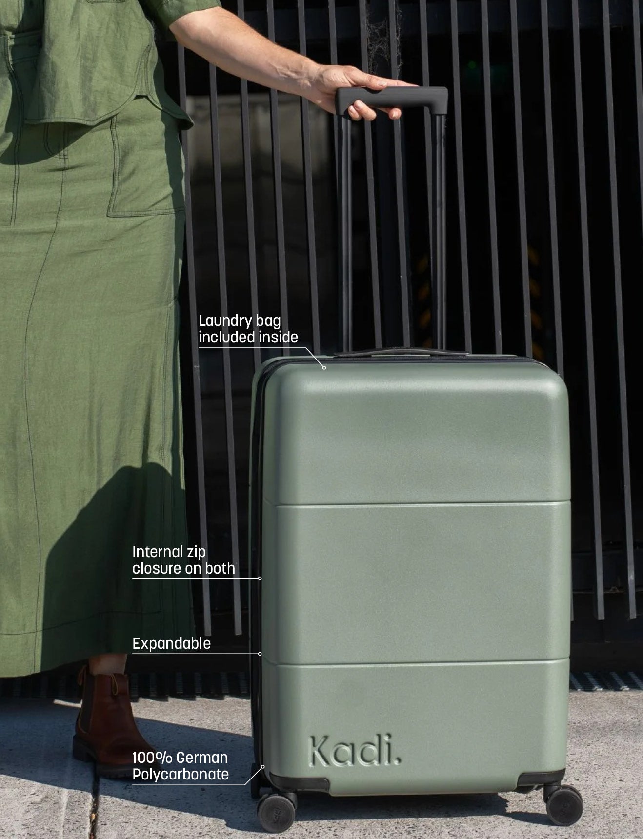 Check-In Medium	in Olive