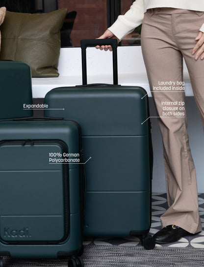 Check-In Medium	in Forest Green