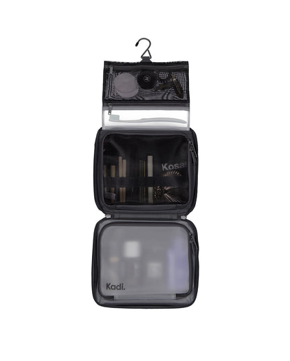 Multi-purpose Toiletry Bag in Charcoal