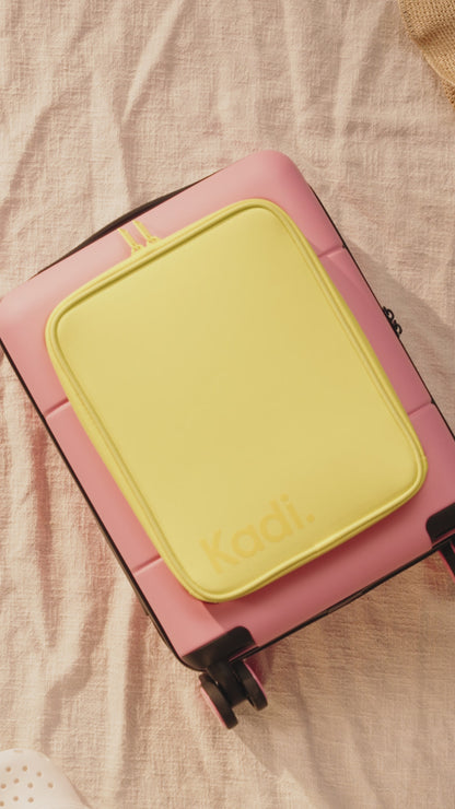 Kids Carry-On Adventure in Pink/Yellow