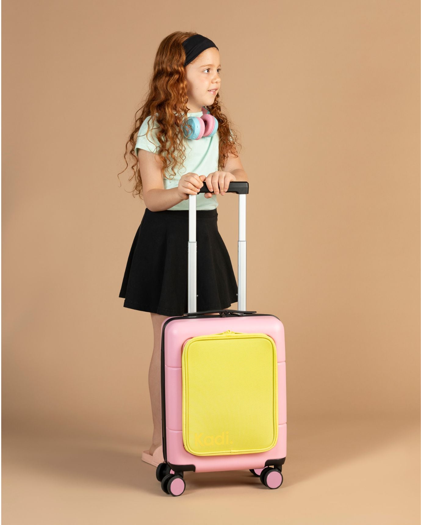 Kids Carry-On Adventure in Pink/Yellow