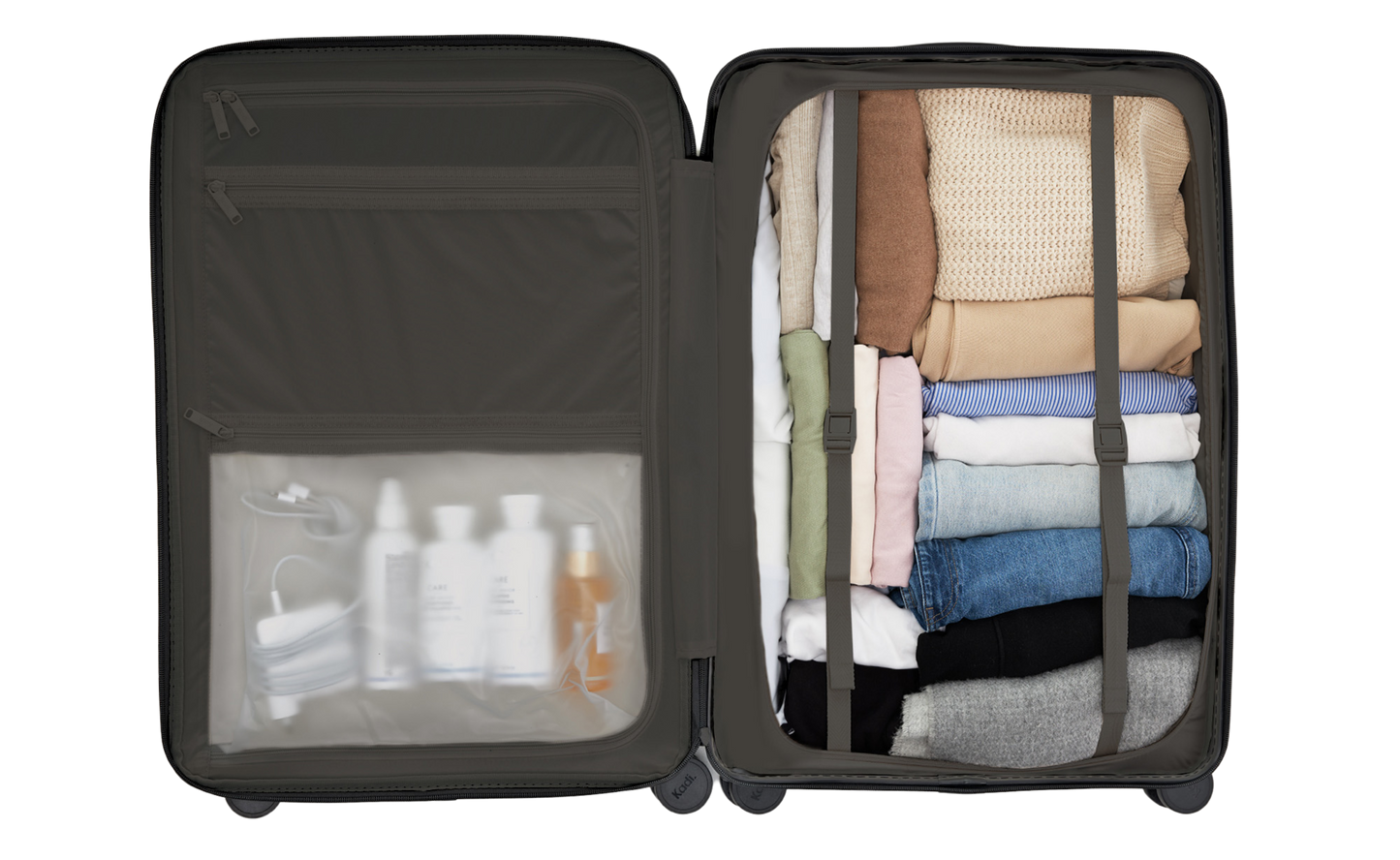 Check-In Large in Charcoal